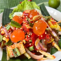 ยำไข่แดงเค็ม