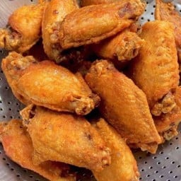 ปีกไก่+น่องไก่ทอดเกลือ