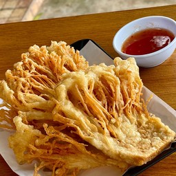 เห็ดเข็มทองทอด