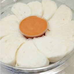 หมั่นโถวนมสด ครีมลาวาชาไทย