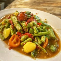 ตำถั่ว ปู (ไม่ใส่ปลาร้า)