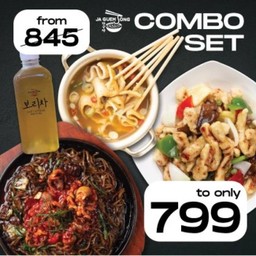 Set 1 (799) โอเด้งทัง+จุ๊กกุมมิ เจงบัน+ทังซูยุก+ชาข้าวโพด