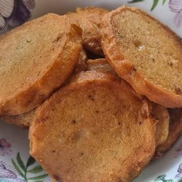 หมยอทอดคู่น้ำส้มคั้นสดๆ1ขวด