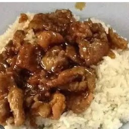ข้าวหน้าหมูหวาน