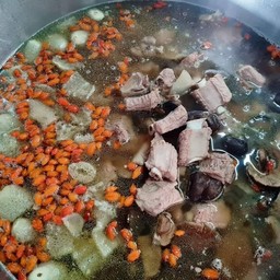 ต้มจืดกระดูกหมูเยื่อไผ่