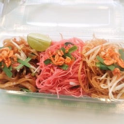 คนมีเส้นผัดไทยโบราณ ขนมเบื้องญวน ตลาดสาย 2