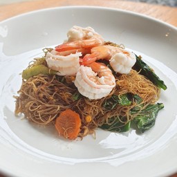 เส้นหมี่ผัดซีอิ๊ว