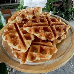 cuffleใช้แป้งครัวซองมาเข้าเครื่องทำ