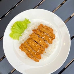 ข้าวไก่กรอบ