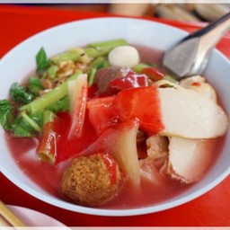 ก๋วยเตี๋ยวโกรวย เนื้อตุ๋น -หมูตุ๋น เย็นตาโฟ ต้มยำ 4289 ซีเจมอร์สาขาบางราวนก
