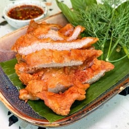 คอหมูทอด