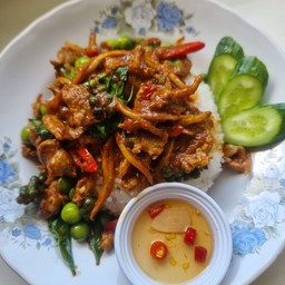 ข้าวผัดฉ่าหมู