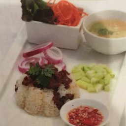 ข้าวผัดเนื้อเค็ม