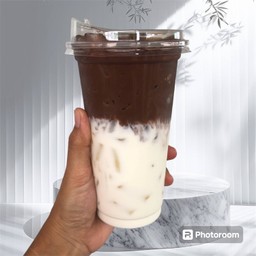นมหมี โกโก้ลาวา เย็น