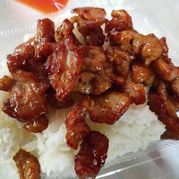 ข้าวหมูทอด