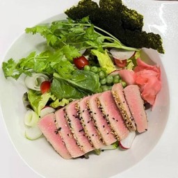 สลัดทูน่า น้ำสลัดวาซาบิ