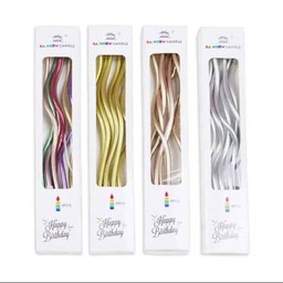 เทียนแท่งยาว ( สุ่มสี )