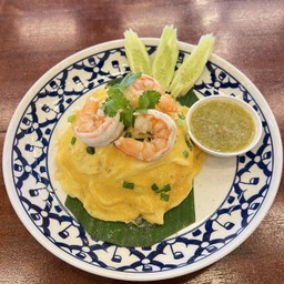 ข้าวไข่ข้นกุ้ง