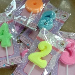 เทียนตัวเลข