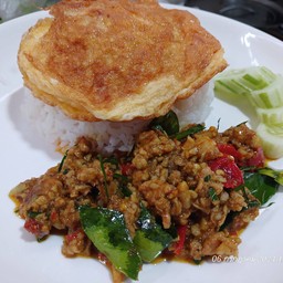 คั่วกลิ้งหมู ไข่เจียว