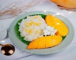 ข้าวเหนียวมะม่วงน้ำดอกไม้ไซส์(M)