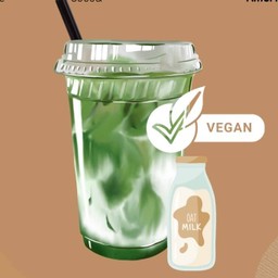 ชาเขียวมัทฉะ นมโอ๊ต