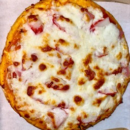 ปูอัด&แฮม Crab stick and chicken ham pizza