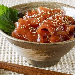 Maguro zuke Don/ข้าวหน้าปลามางูโร่ะดองโชยุ