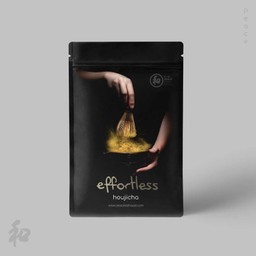 Effortless houjicha 120g ( ผงโฮจิฉะผสมน้ำตาล )