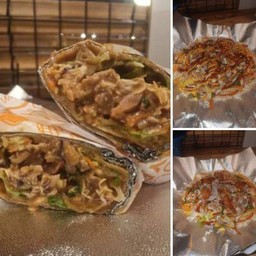 @1 . เคบับ ไส้กรอกย่างซอสบาร์บีคิว