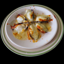 หอยแมลงภู่อบชีส