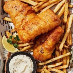 Chicken and chips