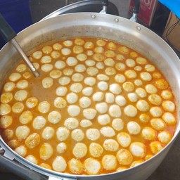 ขนมจีนน้ำยาผสม (น้ำยาป่า+น้ำยากะทิ)