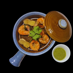 กุ้งอบวุ้นเส้น