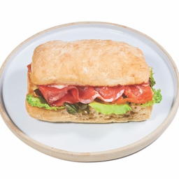 CB4 Salmon Mayo Sub แซนวิชแซลมอนเมโย