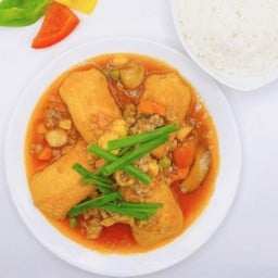 ผัดเต้าหู้ทรงเครื่อง