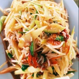 ตำซั่วปลาร้าหอยดอง