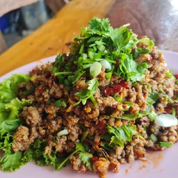 ลาบคั่วหมูสับ