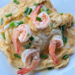 ข้าวไข่ข้นกุ้ง