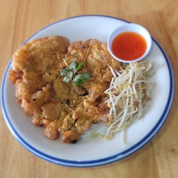 หอย+กุ้งทอด