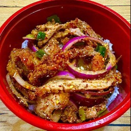 ข้าวยำไก่แซ่บ
