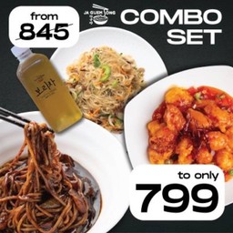 Set 2 (799) จาจังมยอน+จับเช+กันพุงกิ+ชาข้าวโพด