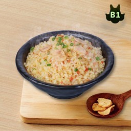 B1 ข้าวญี่ปุ่นผัดกระเทียม