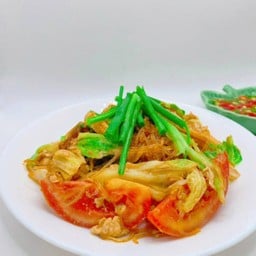 ผัดวุ้นเส้นใส่ไข่