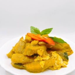 ผัดฟักทองใส่ไข่