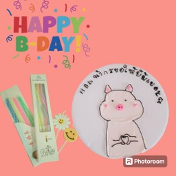 154.พร้อมส่ง10cm หรือ1ปอน.เจ้าหมูหัวใจ