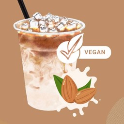 ลาเต้ นมอัลมอนด์