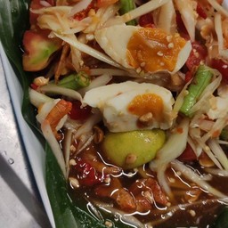 ตำไทยไข่เค็ม