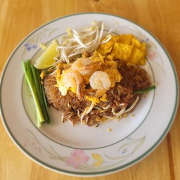 ผัดไทยวุ้นเส้นกุ้ง