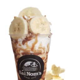 วิปครีมกล้วยคาราเมล Banana Caramel Whipped Cream